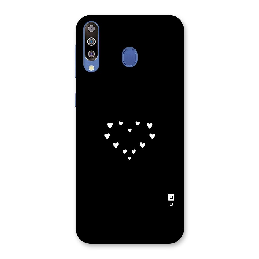 Heart of Hearts Glass Back Case for Galaxy M30