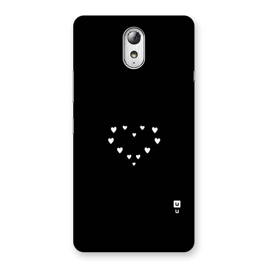 Heart of Hearts Back Case for Lenovo Vibe P1M
