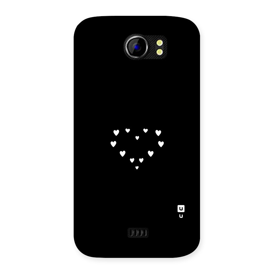 Heart of Hearts Back Case for Micromax Canvas 2 A110