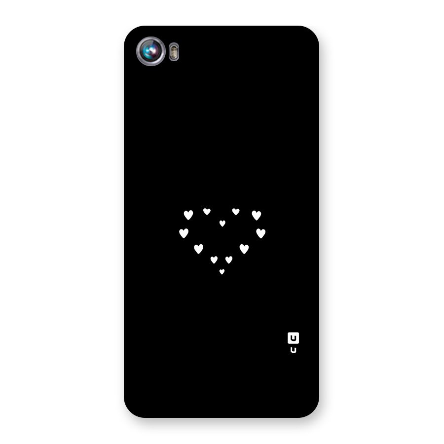 Heart of Hearts Back Case for Micromax Canvas Fire 4 A107
