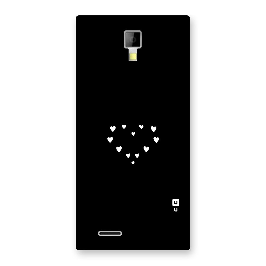Heart of Hearts Back Case for Micromax Canvas Xpress A99