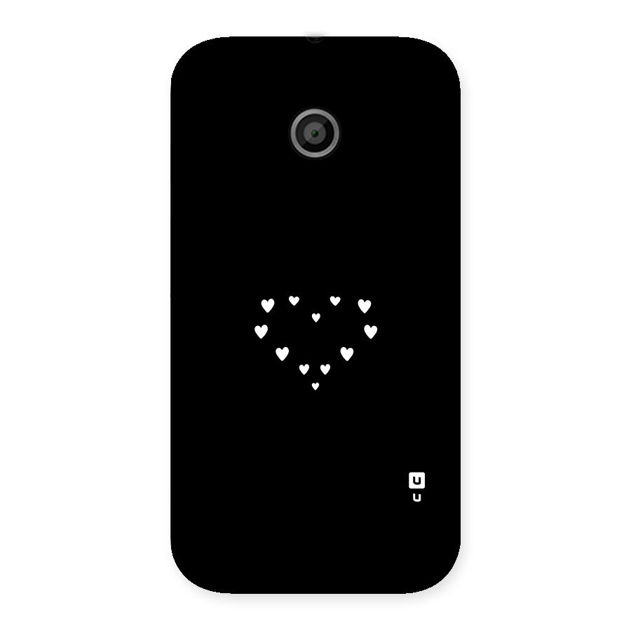 Heart of Hearts Back Case for Moto E