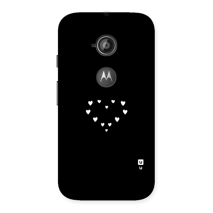 Heart of Hearts Back Case for Moto E 2nd Gen