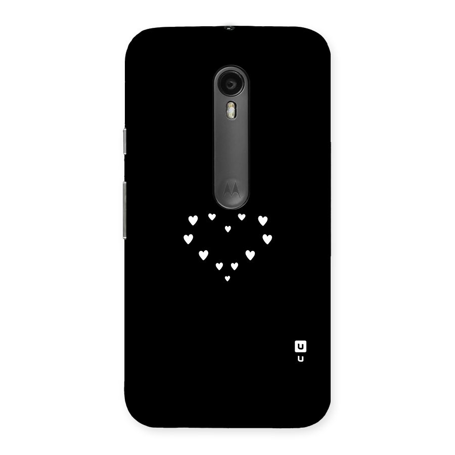 Heart of Hearts Back Case for Moto G3