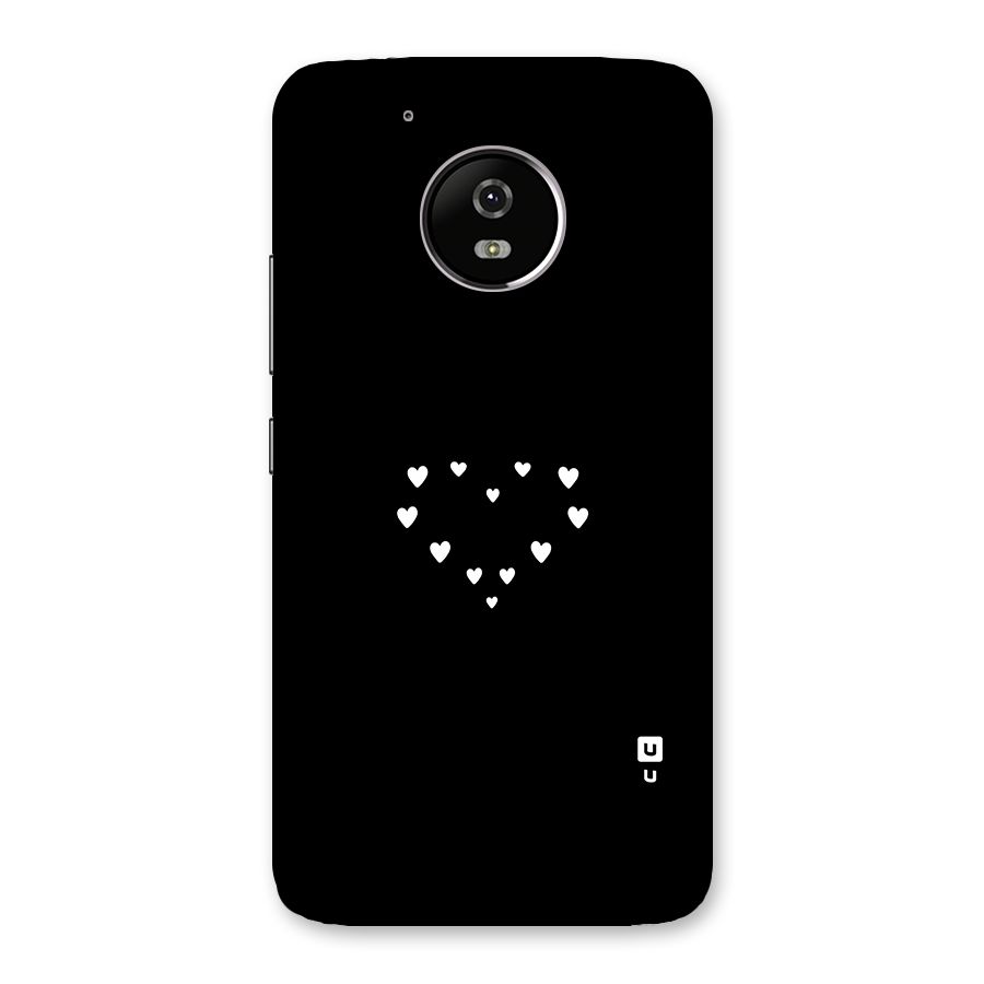 Heart of Hearts Back Case for Moto G5