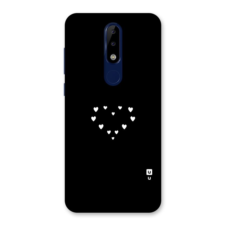 Heart of Hearts Back Case for Nokia 5.1 Plus