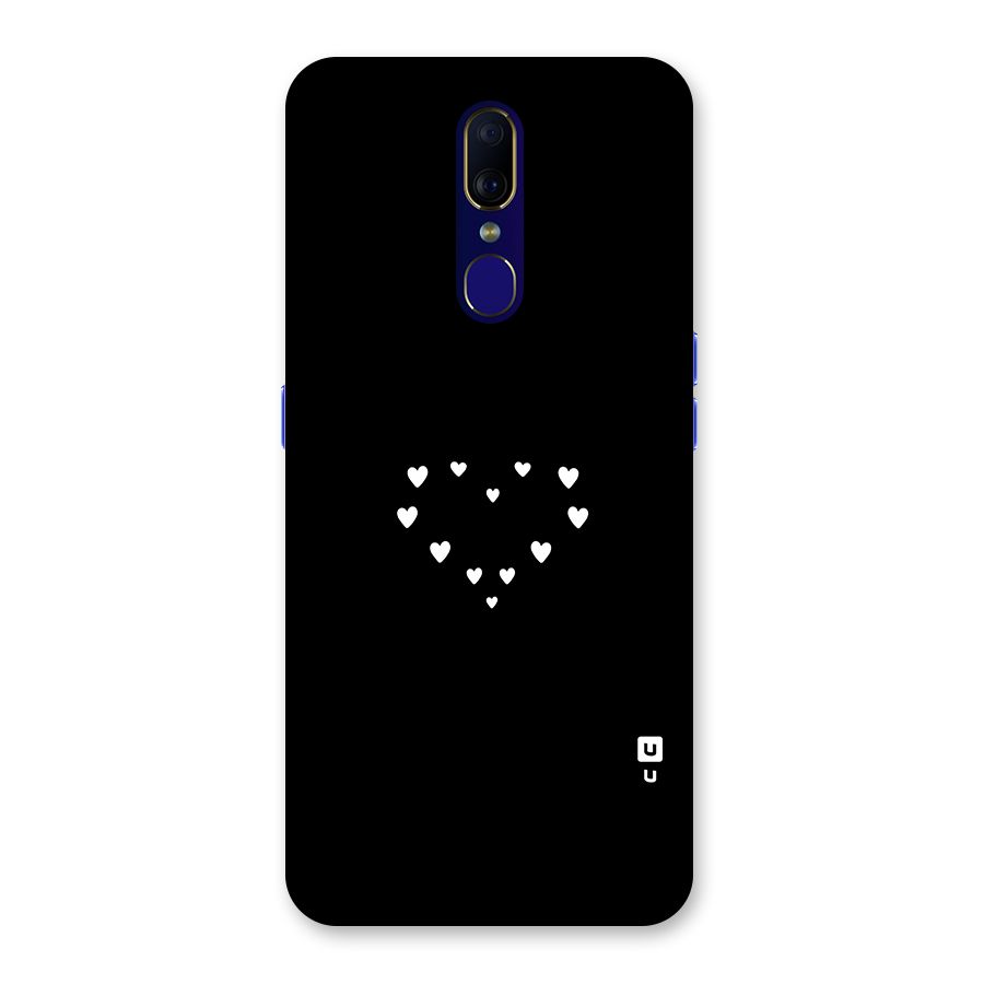 Heart of Hearts Back Case for Oppo A9