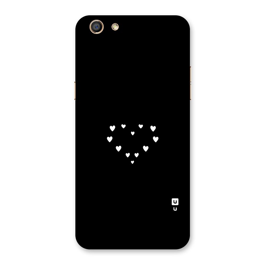 Heart of Hearts Back Case for Oppo F3