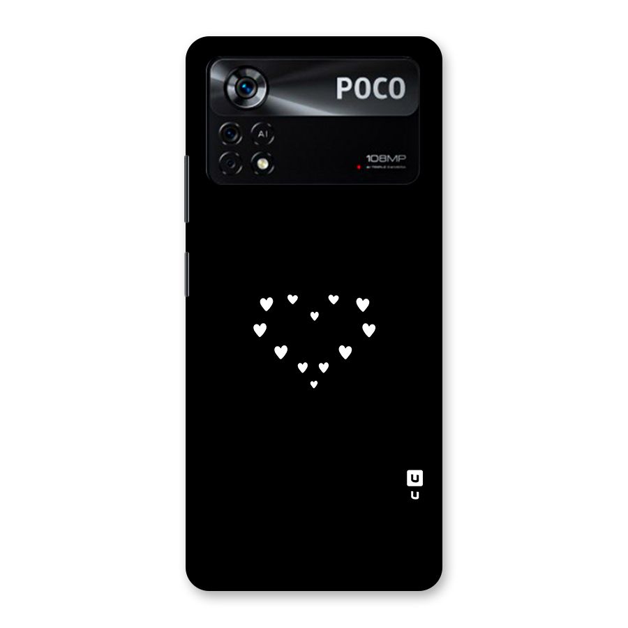 Heart of Hearts Back Case for Poco X4 Pro 5G