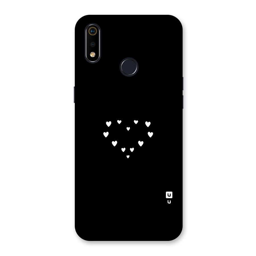 Heart of Hearts Back Case for Realme 3i