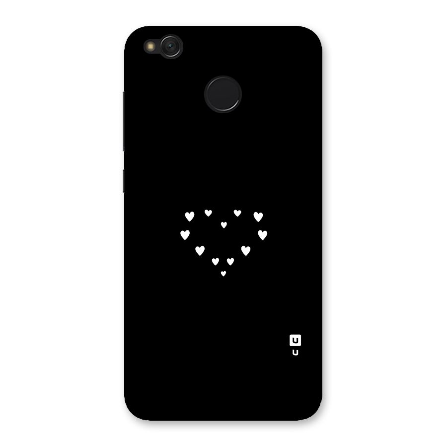 Heart of Hearts Back Case for Redmi 4