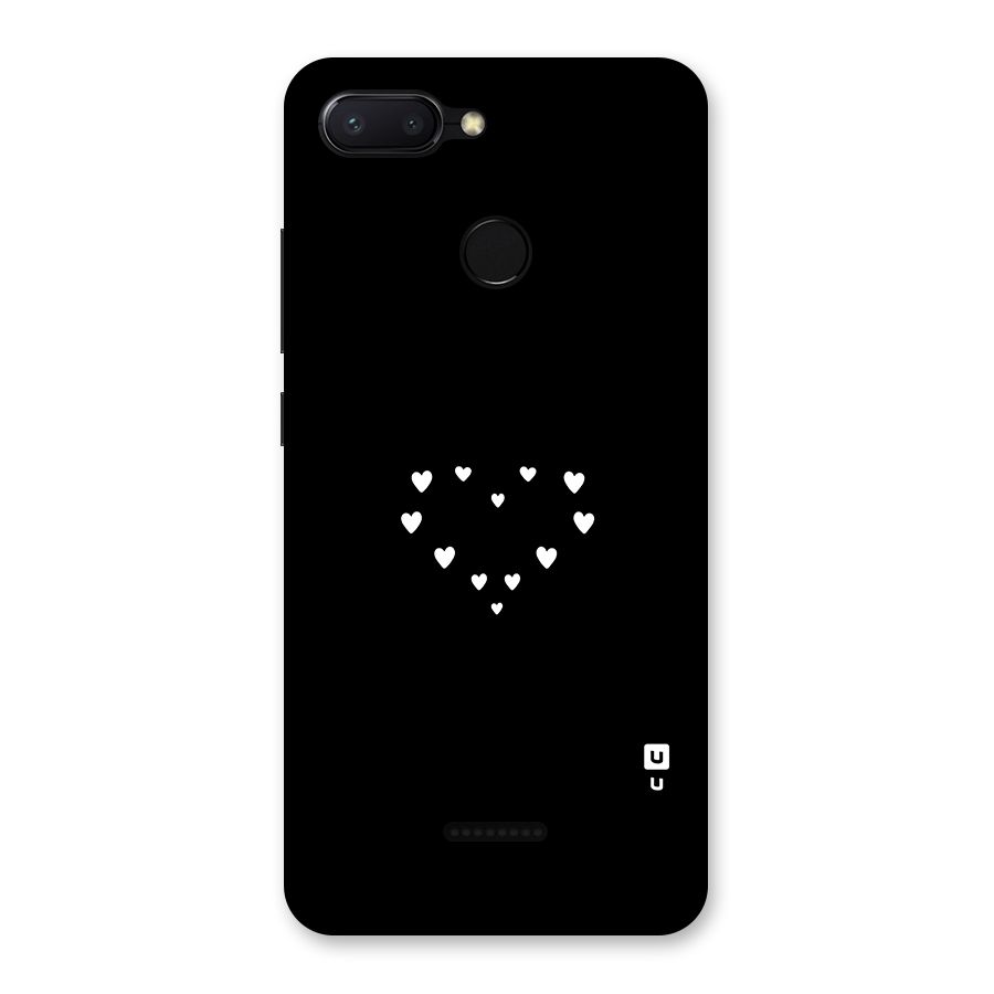 Heart of Hearts Back Case for Redmi 6