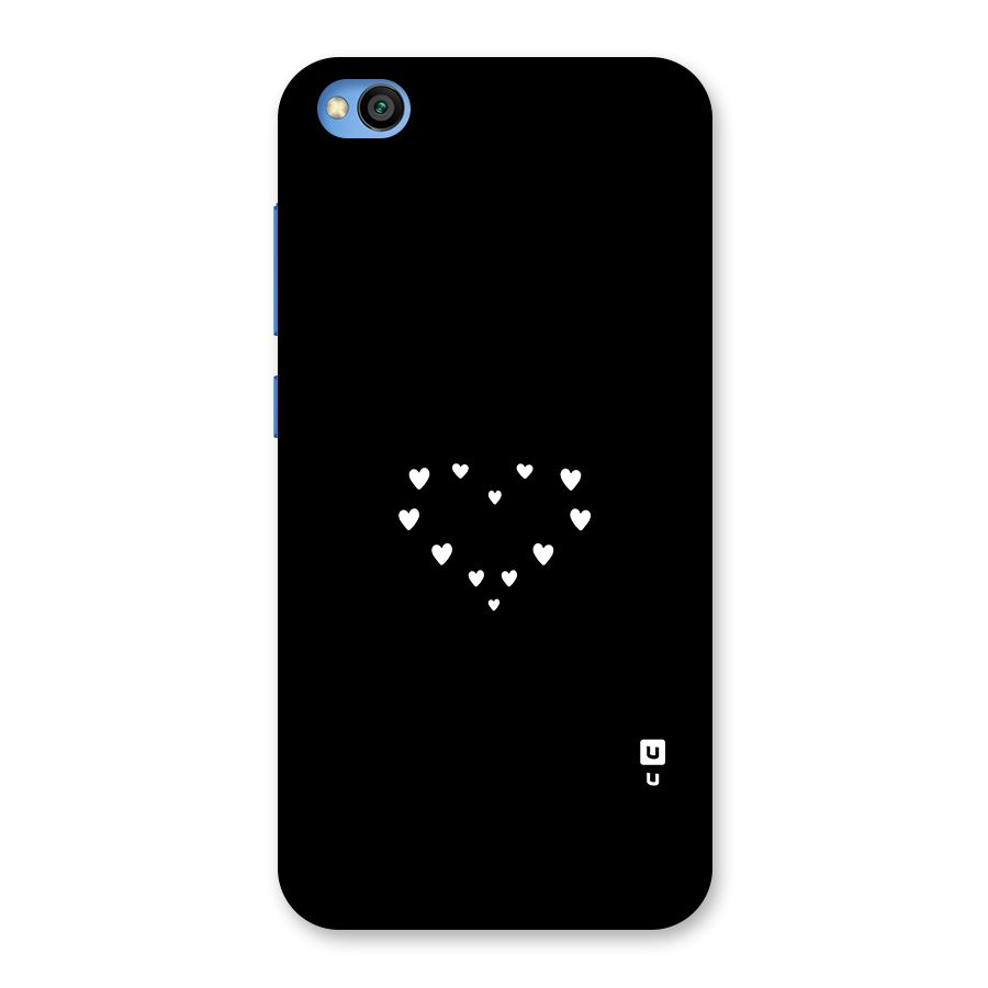 Heart of Hearts Back Case for Redmi Go