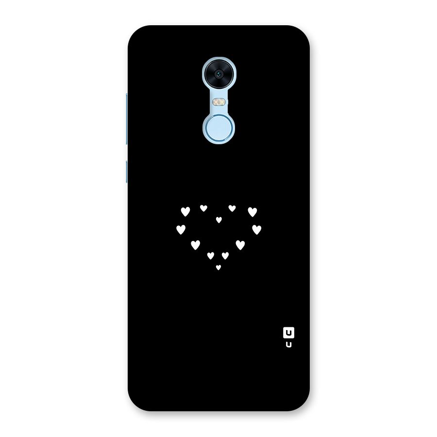 Heart of Hearts Back Case for Redmi Note 5