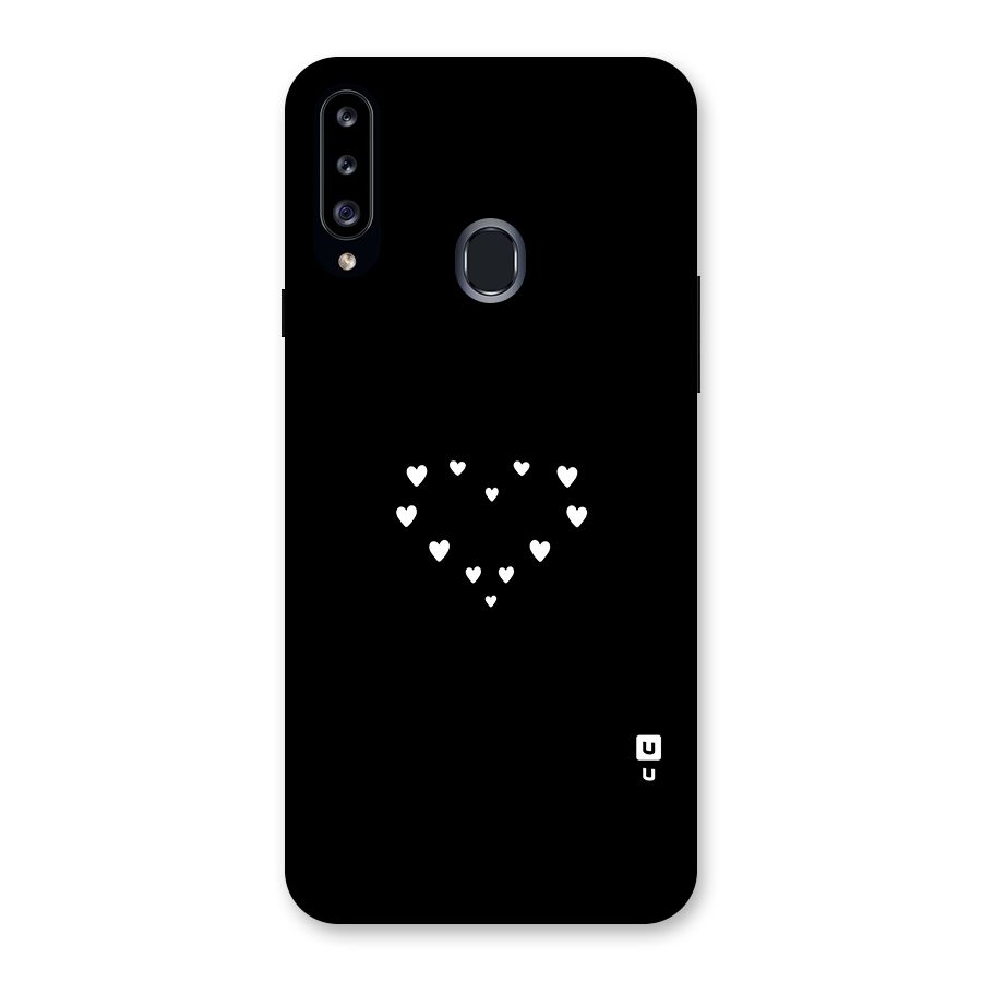 Heart of Hearts Back Case for Samsung Galaxy A20s