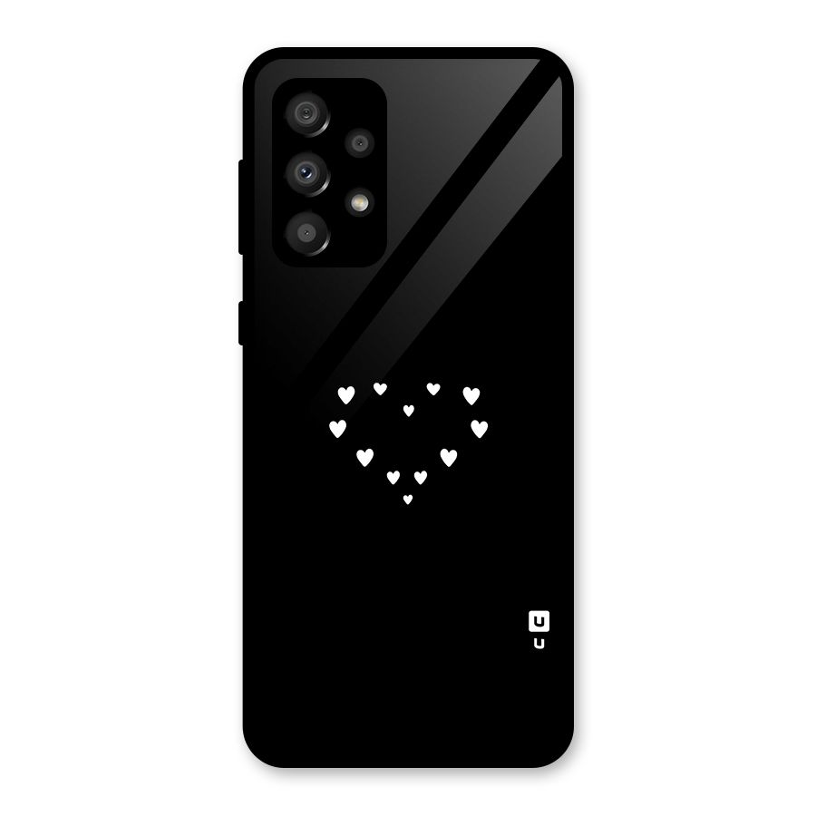 Heart of Hearts Glass Back Case for Galaxy A32