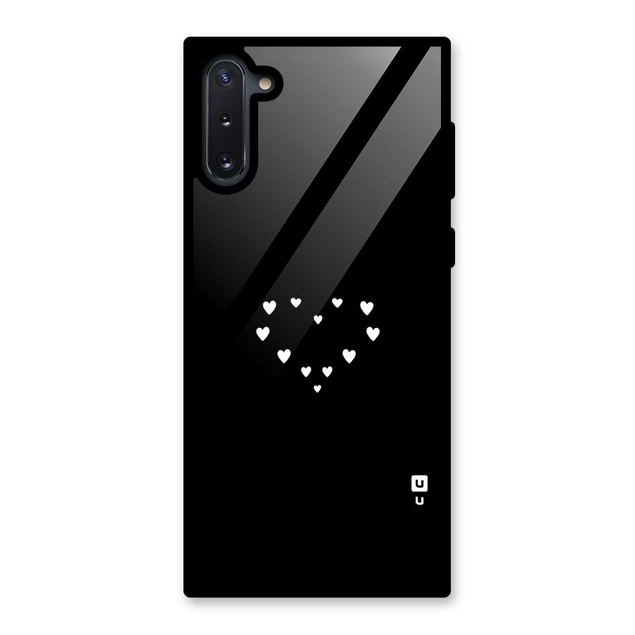 Heart of Hearts Glass Back Case for Galaxy Note 10