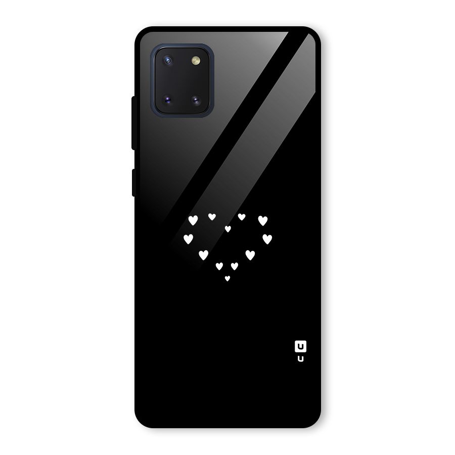 Heart of Hearts Glass Back Case for Galaxy Note 10 Lite