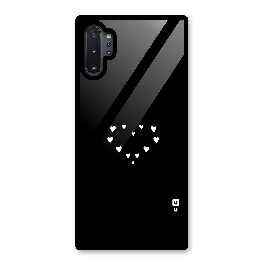 Heart of Hearts Glass Back Case for Galaxy Note 10 Plus