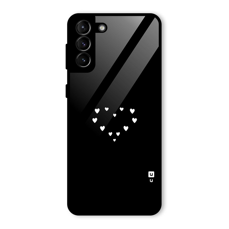 Heart of Hearts Glass Back Case for Galaxy S21 Plus
