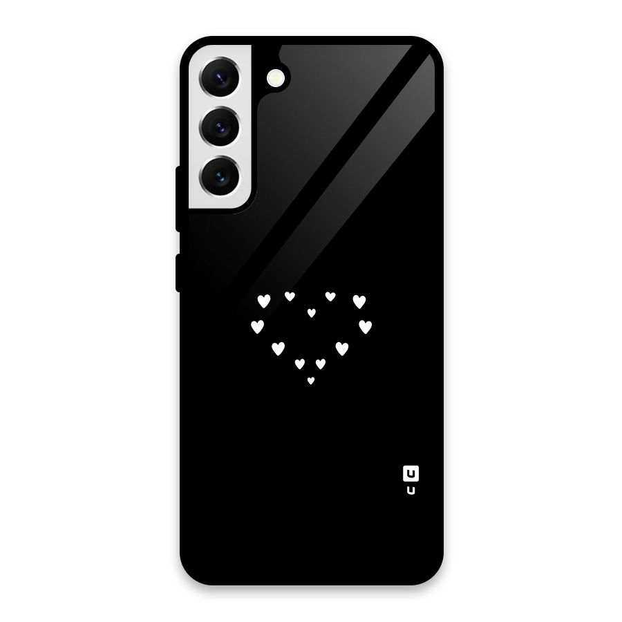 Heart of Hearts Glass Back Case for Galaxy S22 Plus 5G