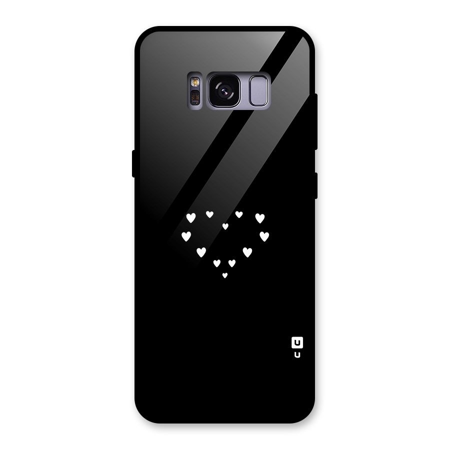 Heart of Hearts Glass Back Case for Galaxy S8