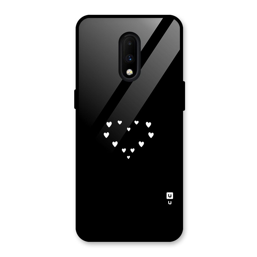 Heart of Hearts Glass Back Case for OnePlus 7