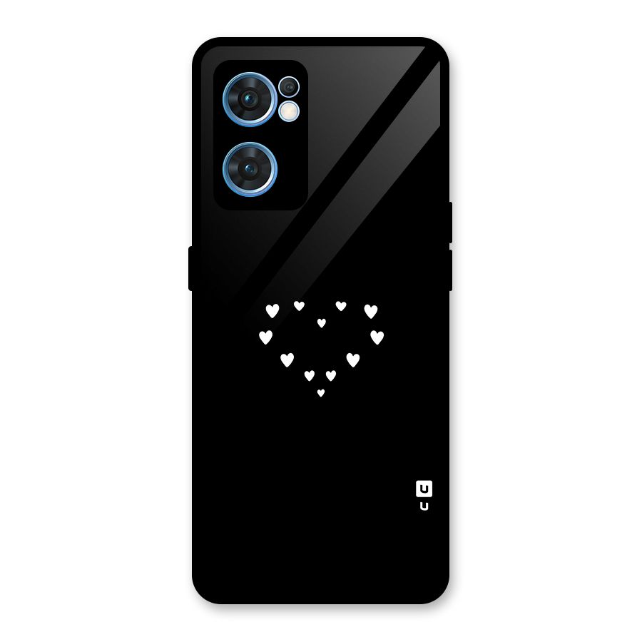 Heart of Hearts Glass Back Case for Oppo Reno7 5G