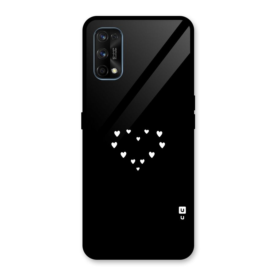 Heart of Hearts Glass Back Case for Realme 7 Pro