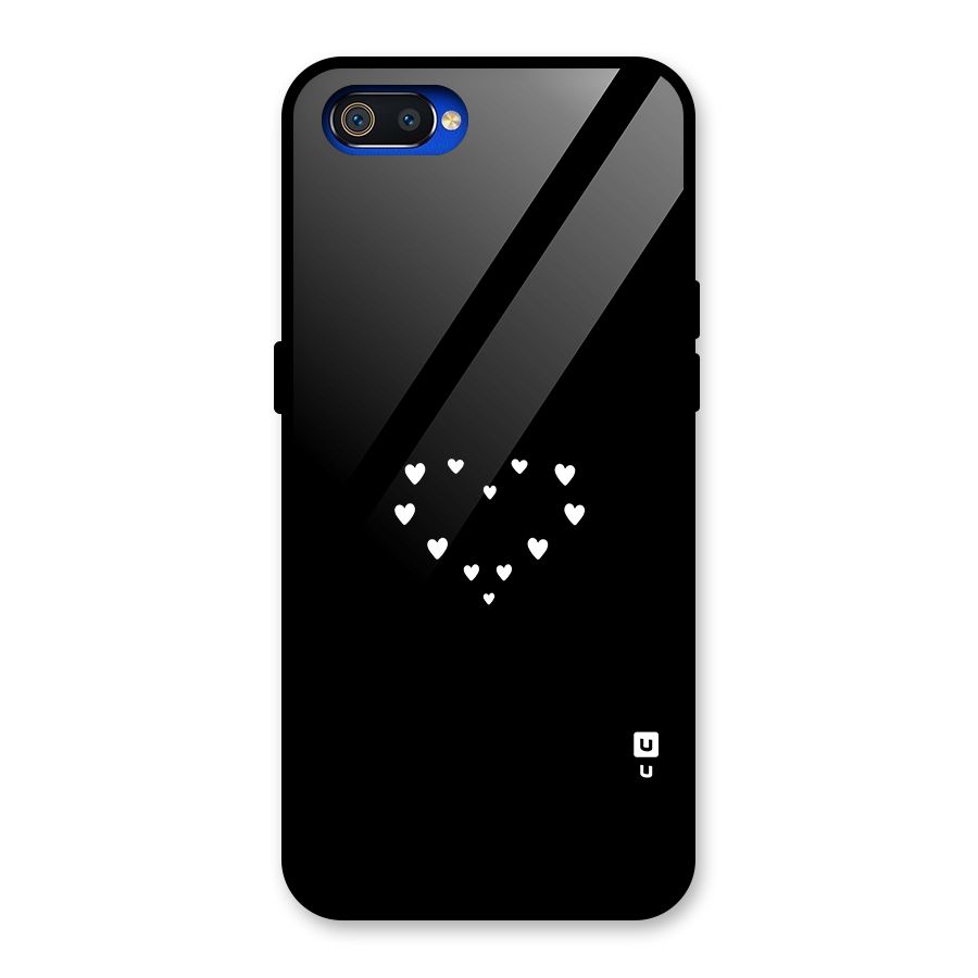 Heart of Hearts Glass Back Case for Realme C2
