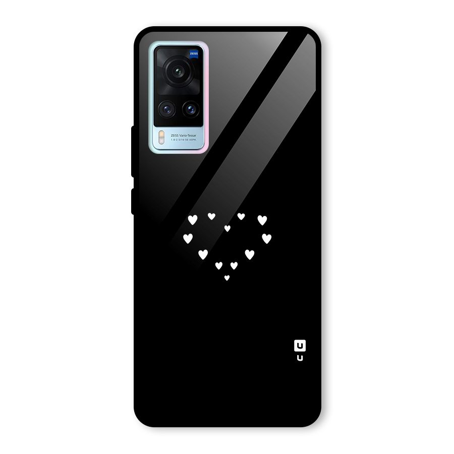 Heart of Hearts Glass Back Case for Vivo X60