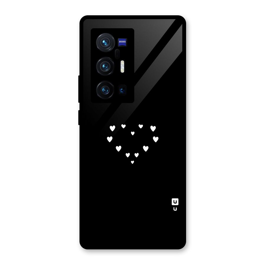 Heart of Hearts Glass Back Case for Vivo X70 Pro Plus