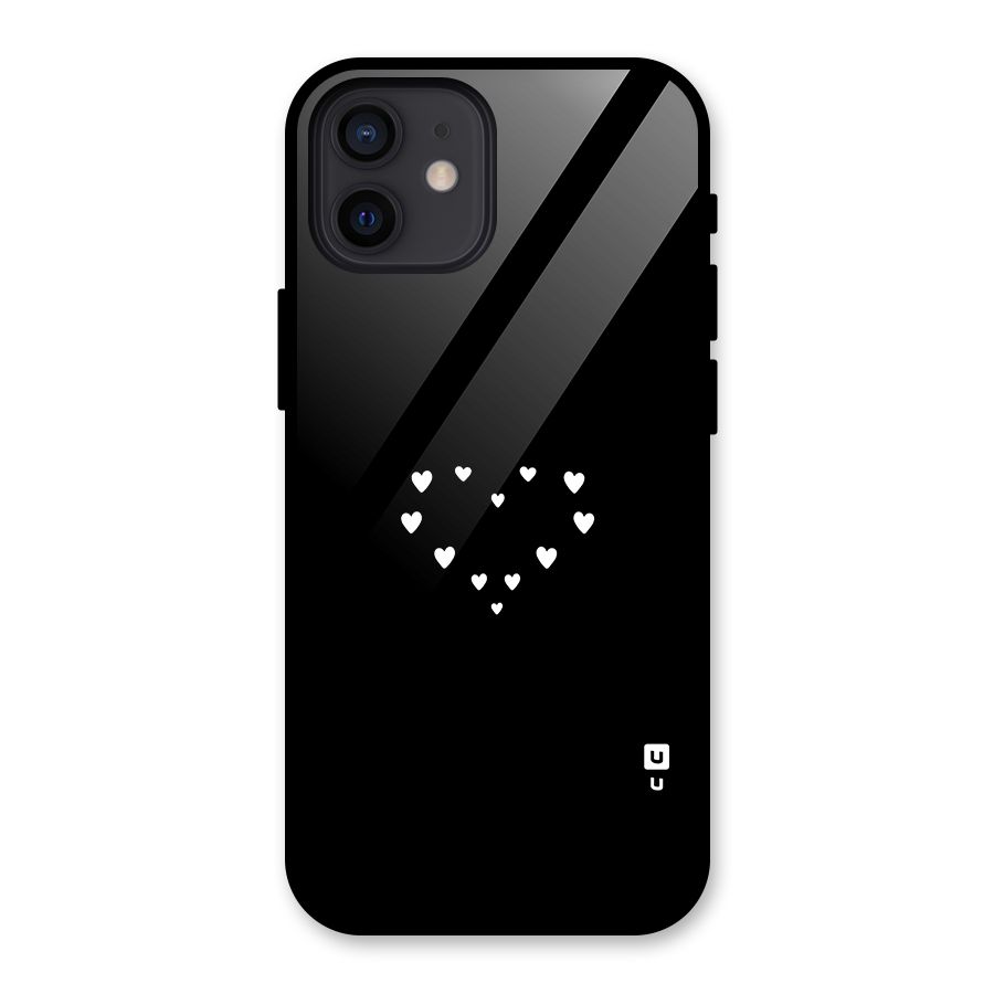 Heart of Hearts Glass Back Case for iPhone 12