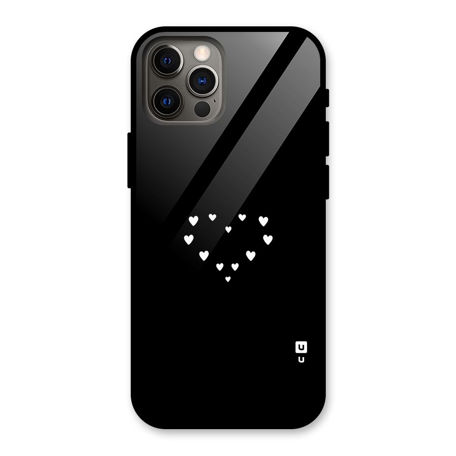 Heart of Hearts Glass Back Case for iPhone 12 Pro