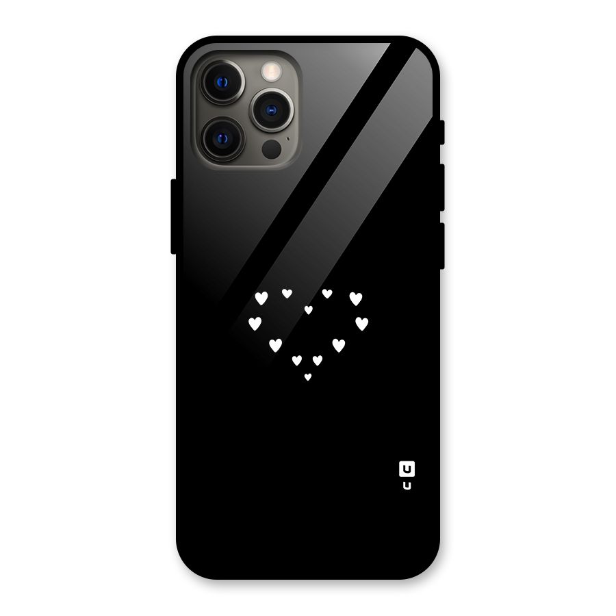 Heart of Hearts Glass Back Case for iPhone 12 Pro Max