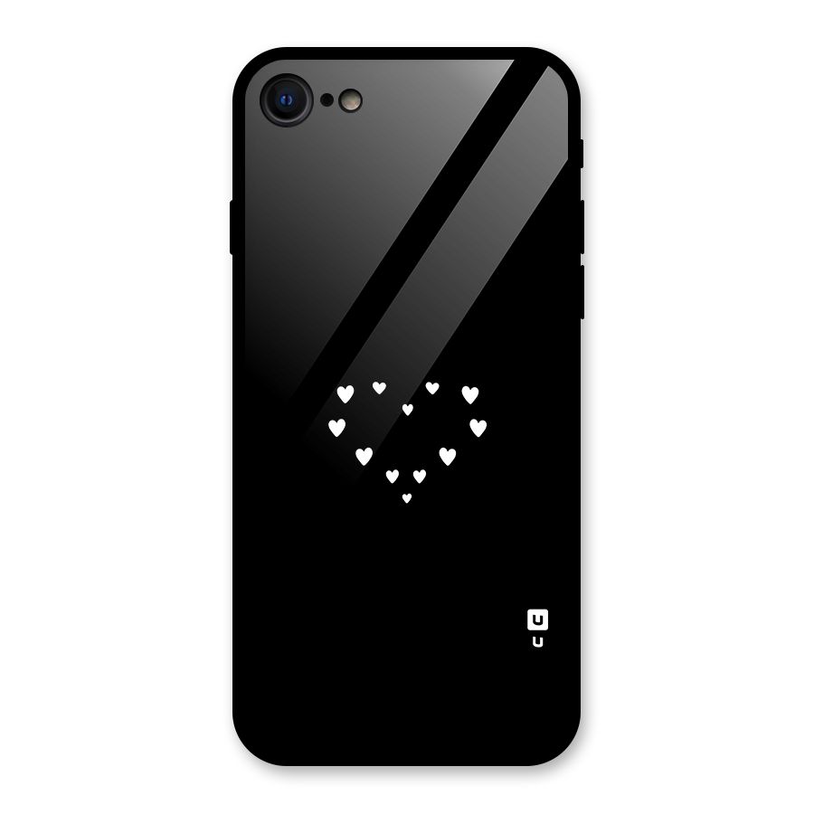 Heart of Hearts Glass Back Case for iPhone 7