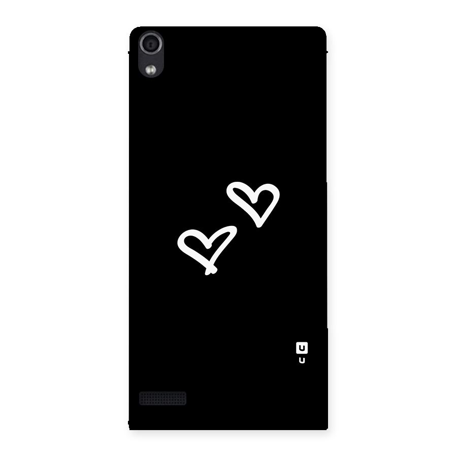 Hearts Love Back Case for Ascend P6