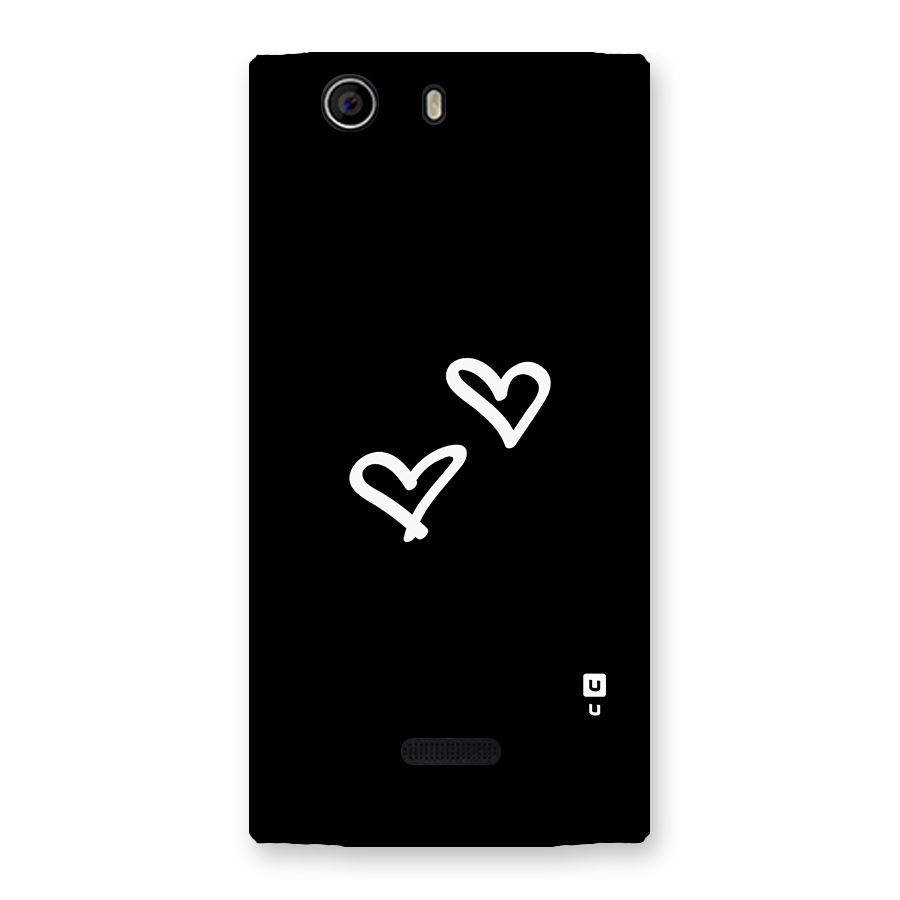 Hearts Love Back Case for Canvas Nitro 2 E311