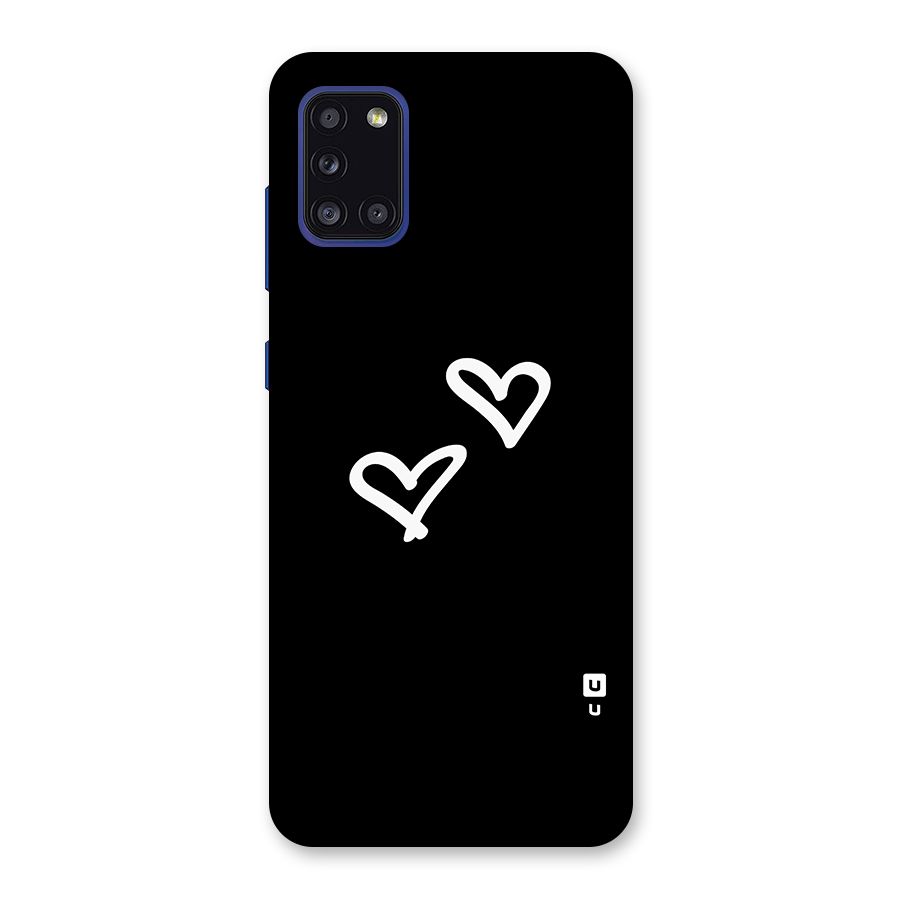 Hearts Love Back Case for Galaxy A31
