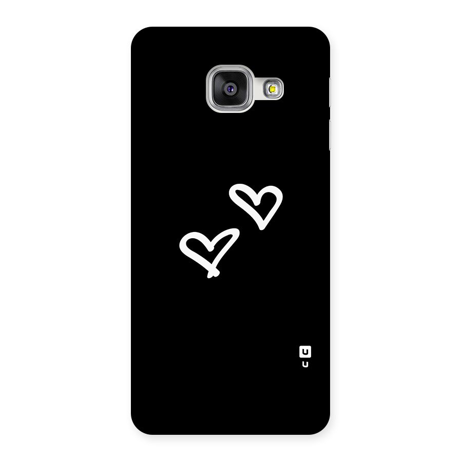 Hearts Love Back Case for Galaxy A3 2016
