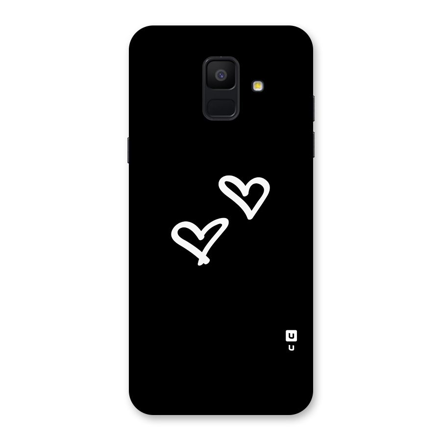 Hearts Love Back Case for Galaxy A6 (2018)