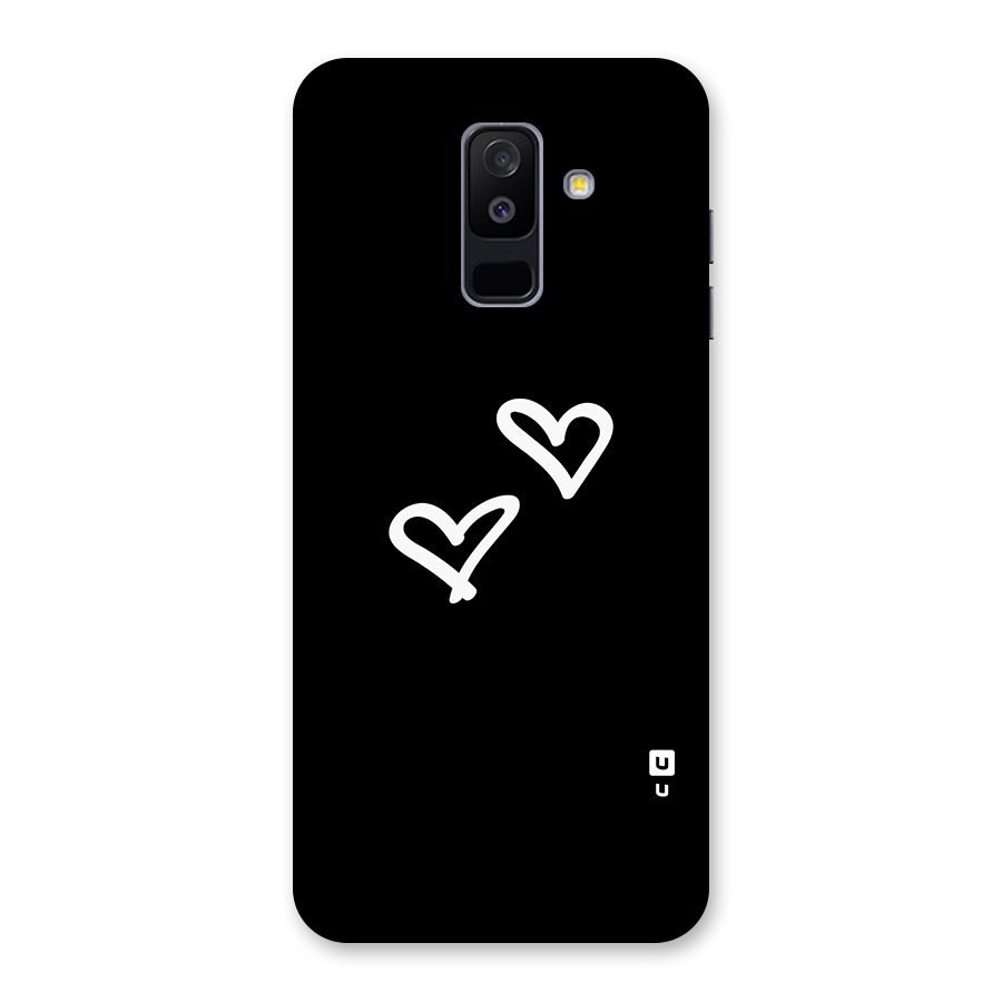 Hearts Love Back Case for Galaxy A6 Plus