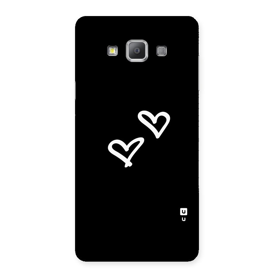 Hearts Love Back Case for Galaxy A7