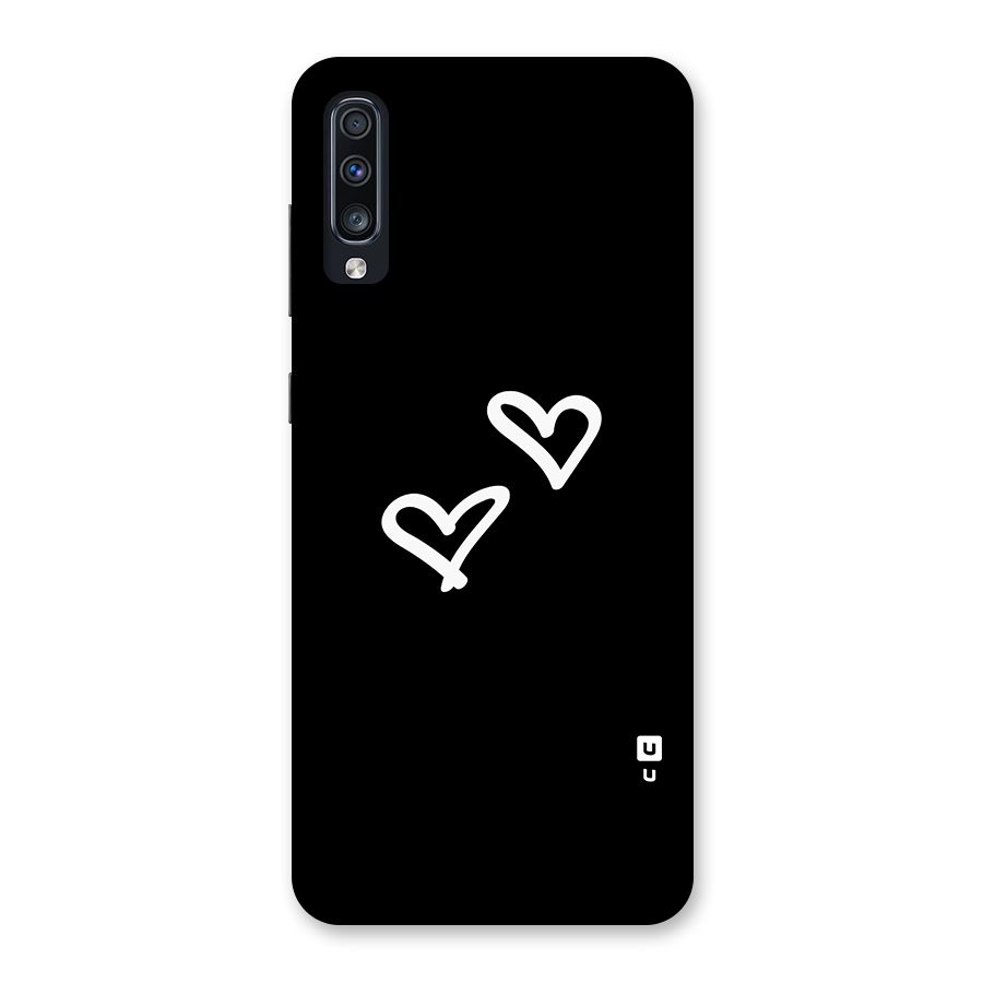 Hearts Love Back Case for Galaxy A70