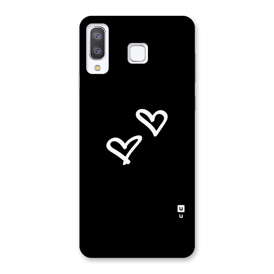 Hearts Love Back Case for Galaxy A8 Star