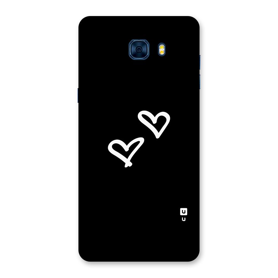 Hearts Love Back Case for Galaxy C7 Pro