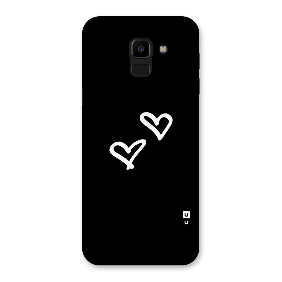 Hearts Love Back Case for Galaxy J6