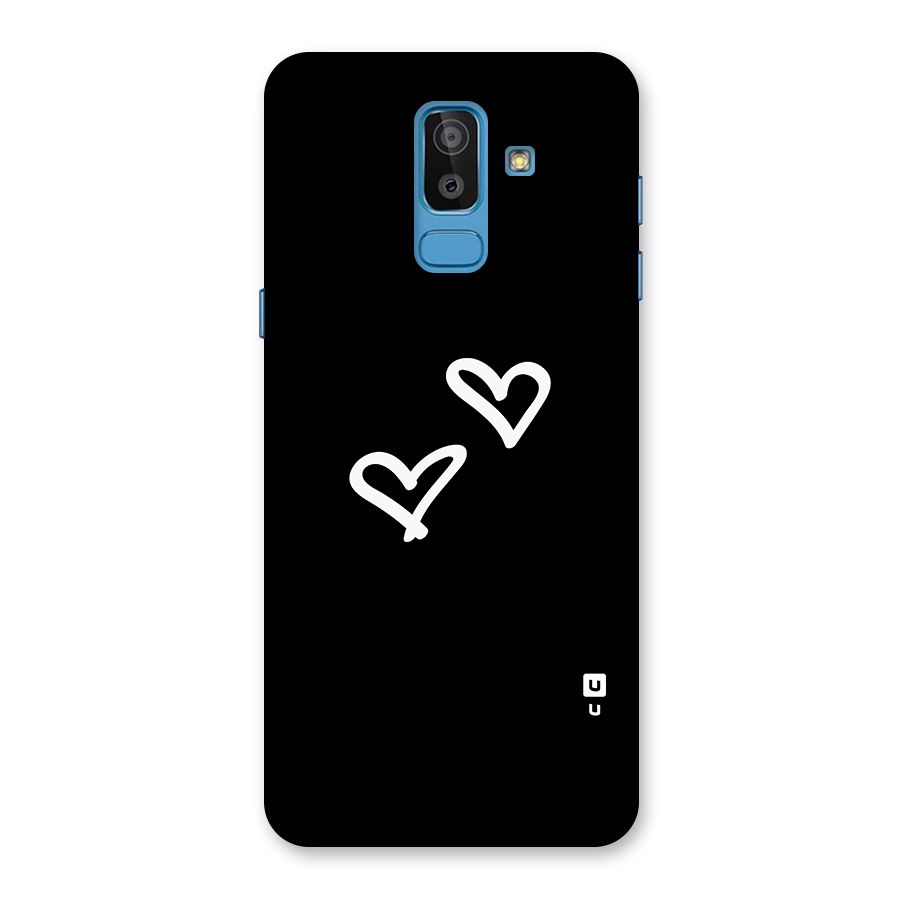 Hearts Love Back Case for Galaxy J8
