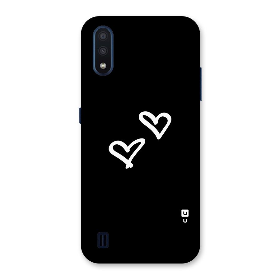 Hearts Love Back Case for Galaxy M01