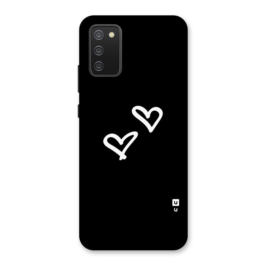 Hearts Love Back Case for Galaxy M02s